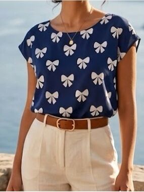 H&M | Bow Top